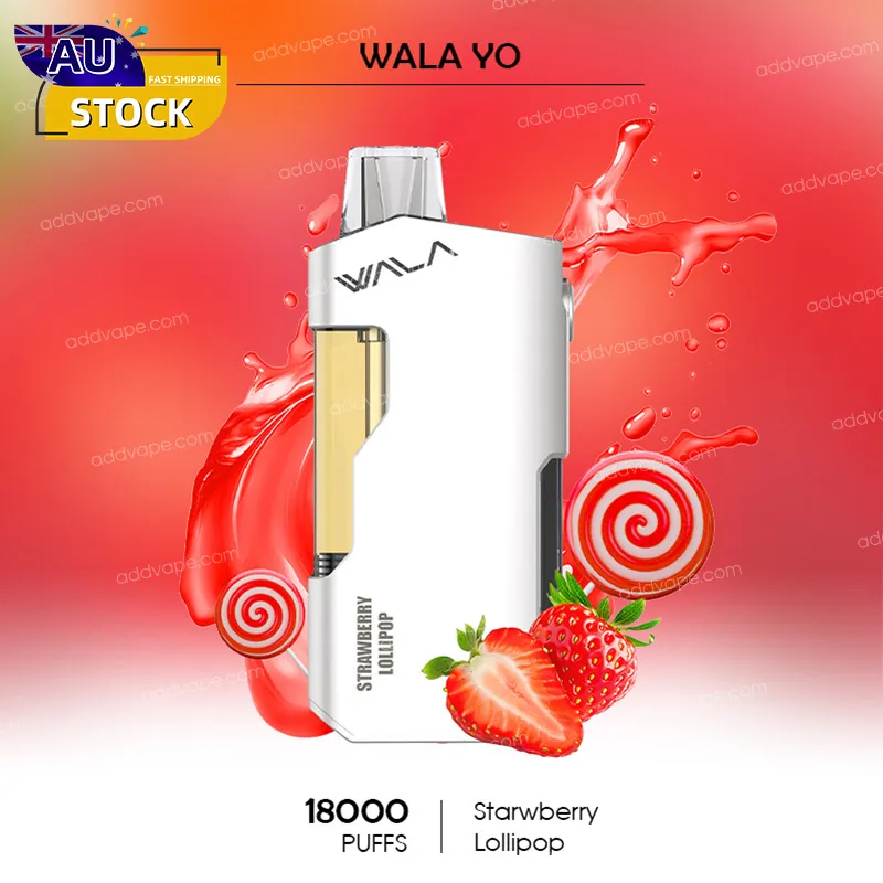 Starwberry Lollipop - WALA YO - 18000 Puffs