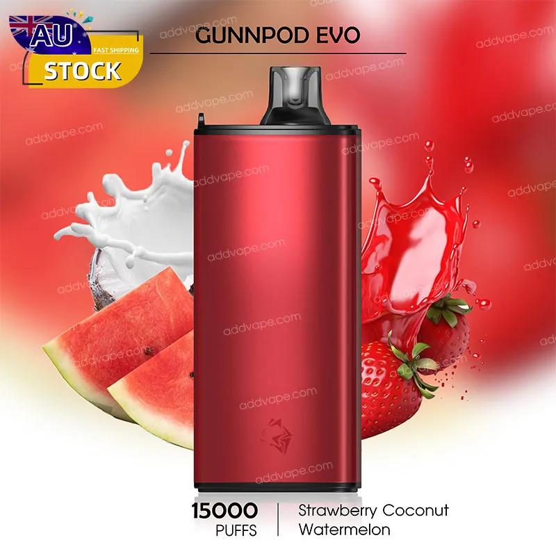 Strawberry Coconut Watermelon-GUNNPOD EVO-15000Puffs-CHATVAPER