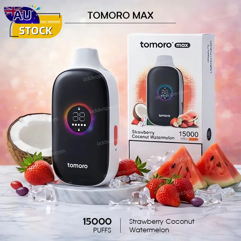 Strawberry Coconut Watermelon - TOMORO MAX - 15000 Puffs
