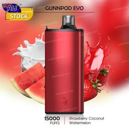 Strawberry Coconut Watermelon-GUNNPOD EVO-15000Puffs-CHATVAPER