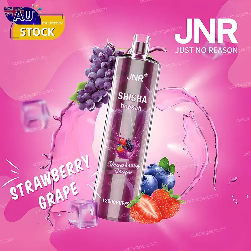 Strawberry Grape-JNR Shisha Hookah-12000 Puffs