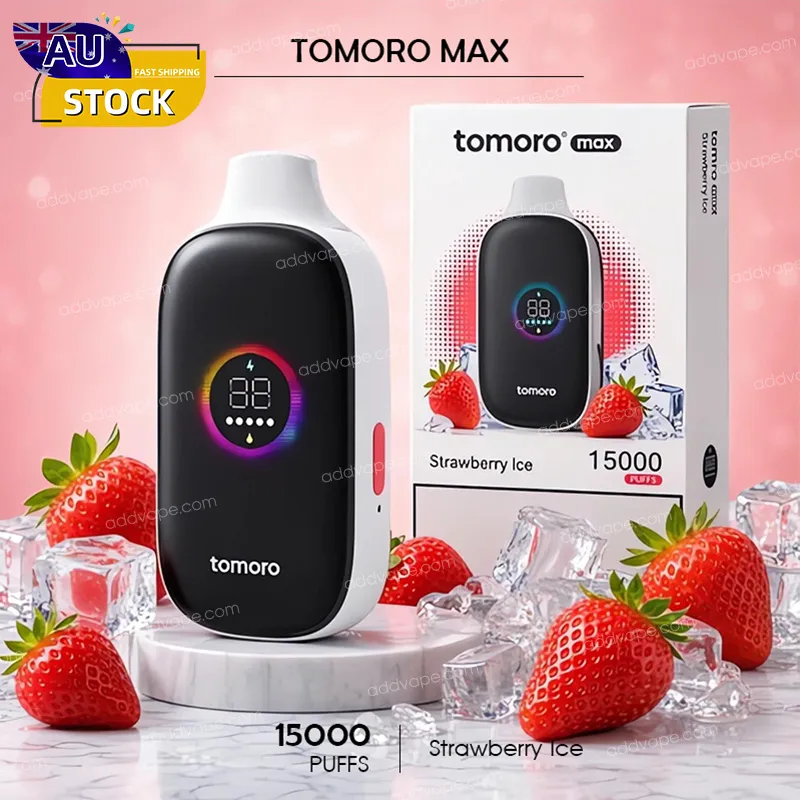 Strawberry Ice - TOMORO MAX - 15000 Puffs