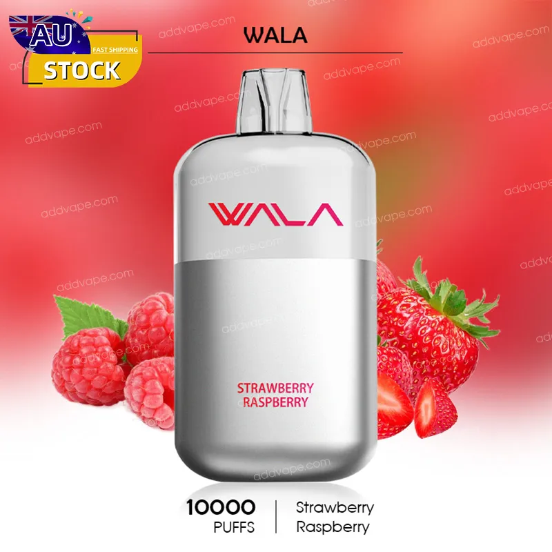 Strawberry Raspberry - WALA POP - 10000 Puffs