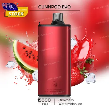 Strawberry Watermelon Ice-GUNNPOD EVO-15000Puffs-CHATVAPER
