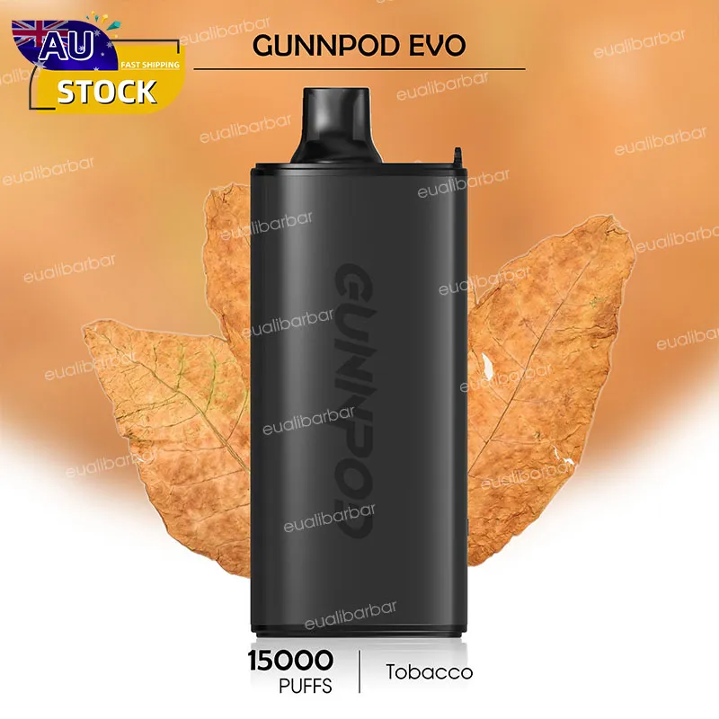 TOBACCO -GUNNPOD EVO-15000Puffs-CHATVAPER