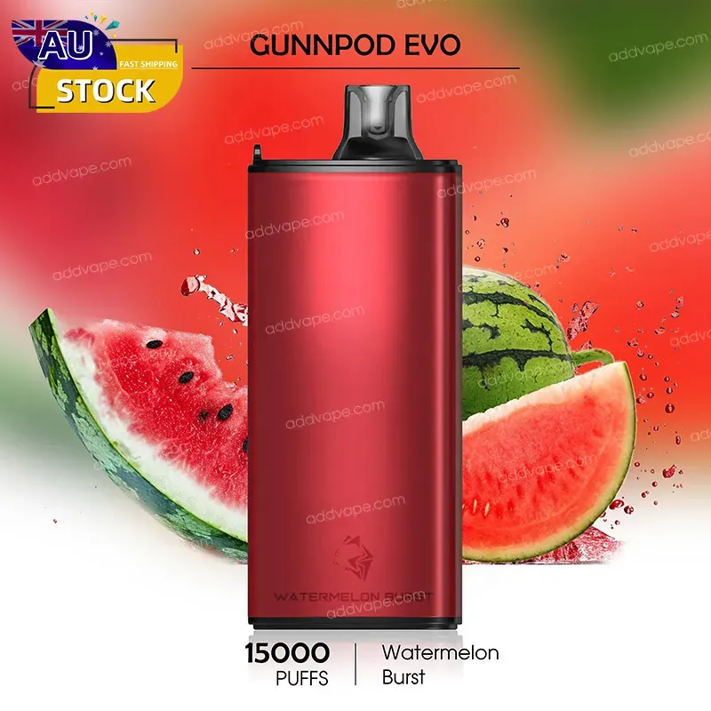 Watermelon Burst-GUNNPOD EVO-15000Puffs-CHATVAPER