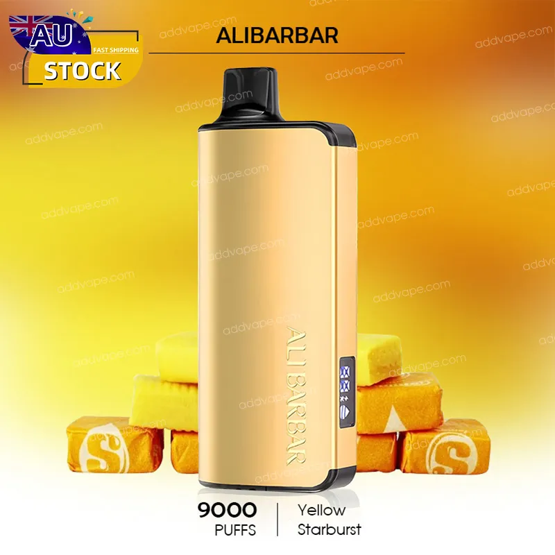 Yellow Starburst - Alibarbar Ingot - 9000Puffs