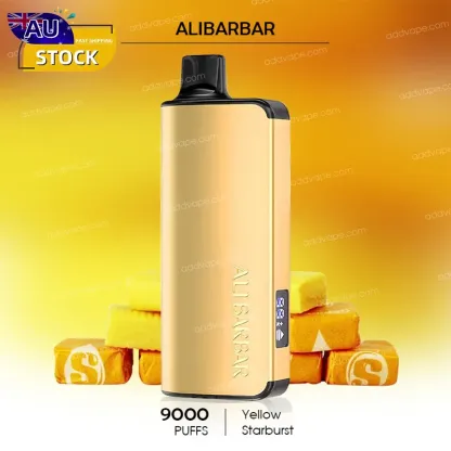 Yellow Starburst - Alibarbar Ingot - 9000Puffs