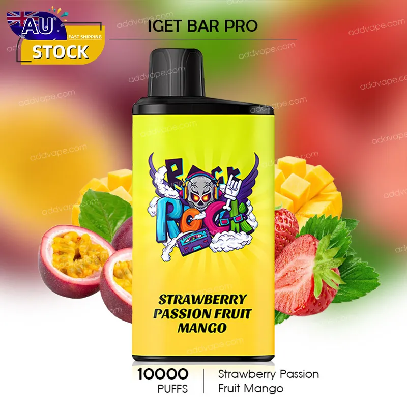 Strawberry Passion Fruit Mango - IGET Bar Pro - 10000 Puffs