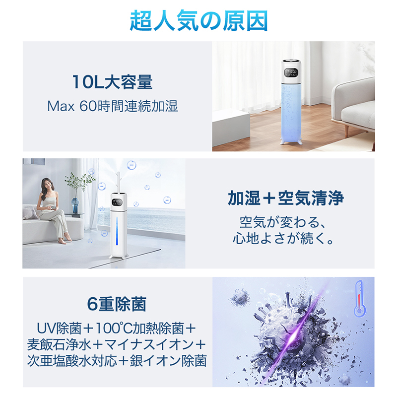 L018 加湿器(2種類ノズルタイプ)