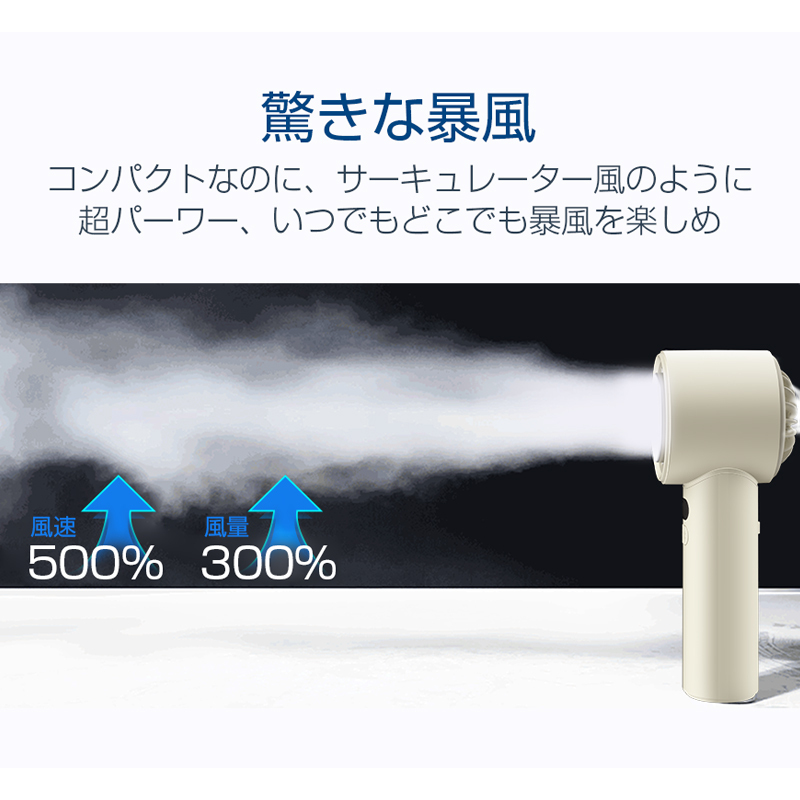 U18ハンディ扇風機