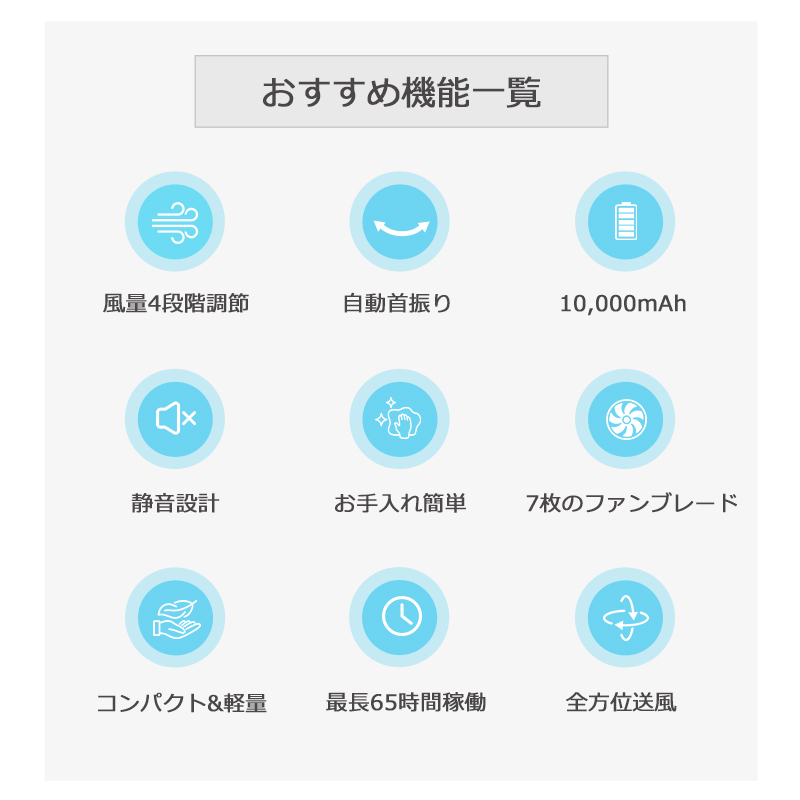 C9sクリップ 扇風機