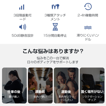 マッサージガン