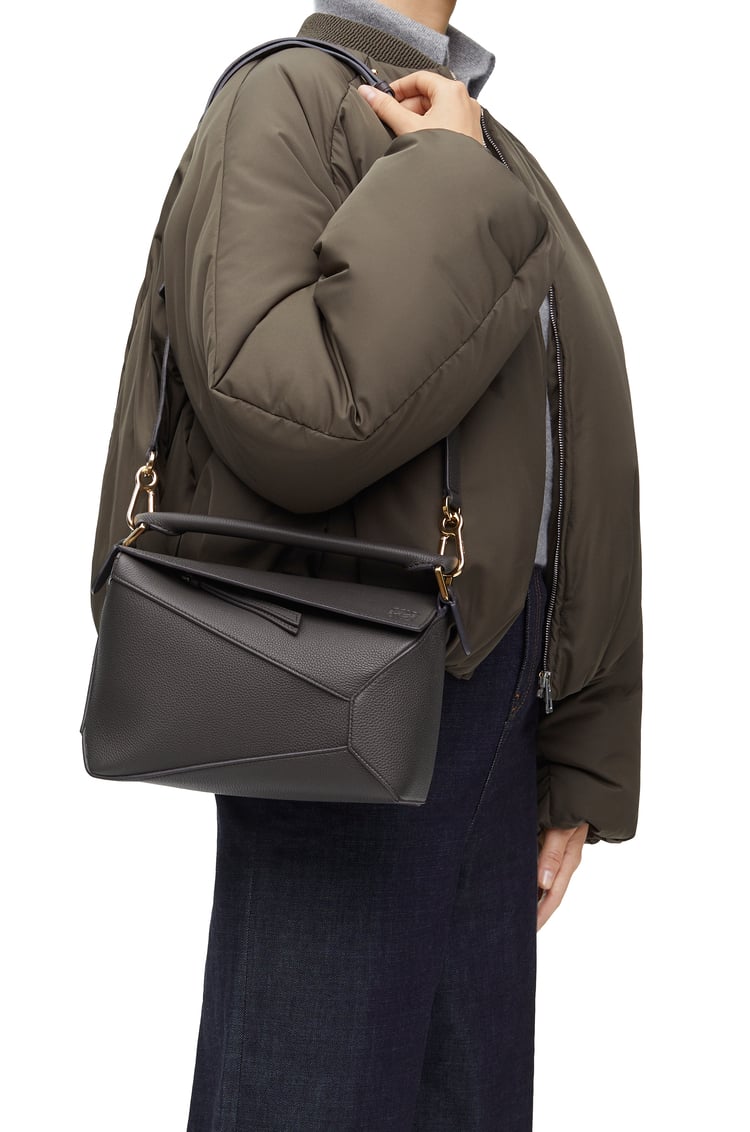 パズルバッグ スモール (ソフトグレインカーフ)