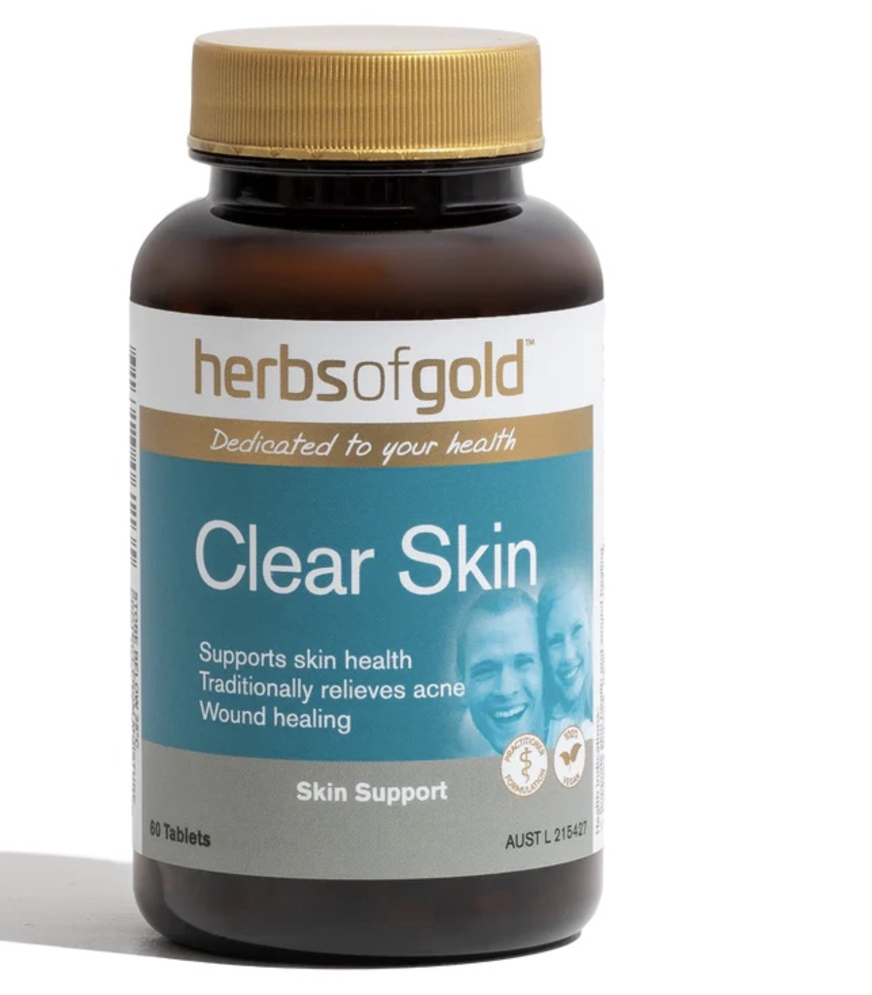 Herbs of Gold-皮膚清潔修復片Clear Skin 60 Tabs