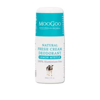 Moogoo-天然草本體香劑 - 經典檸檬香桃木 Natural Fresh Cream Deodorant 60ml - Lemon Myrtle
