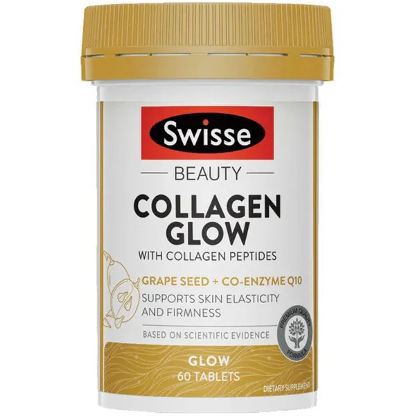Swisse Beauty-膠原蛋白水光片 Collagen Glow With Collagen Peptides  60 Tablets