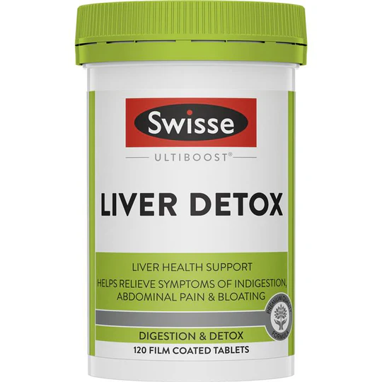 澳洲 護肝排毒片 Swisse Ultiboost Liver Detox 120 Tabs