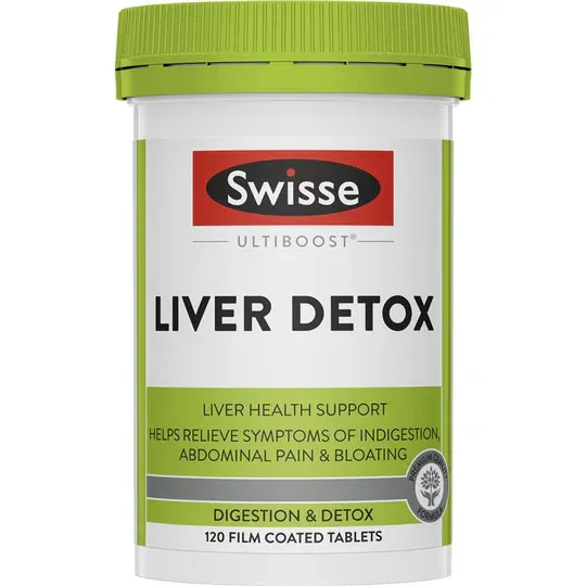 澳洲 護肝排毒片 Swisse Ultiboost Liver Detox 120 Tabs