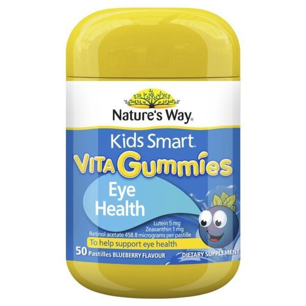 Natures Way-兒童藍莓護眼軟糖 Kids Smart Vita Gummies Eye Health 50s For Children