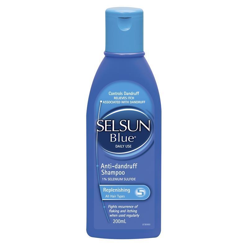 Selsun-修護去屑洗髮精 Blue Anti Dandruff Shampoo Replenishing 200mL