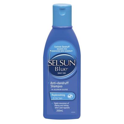 Selsun-修護去屑洗髮精 Blue Anti Dandruff Shampoo Replenishing 200mL