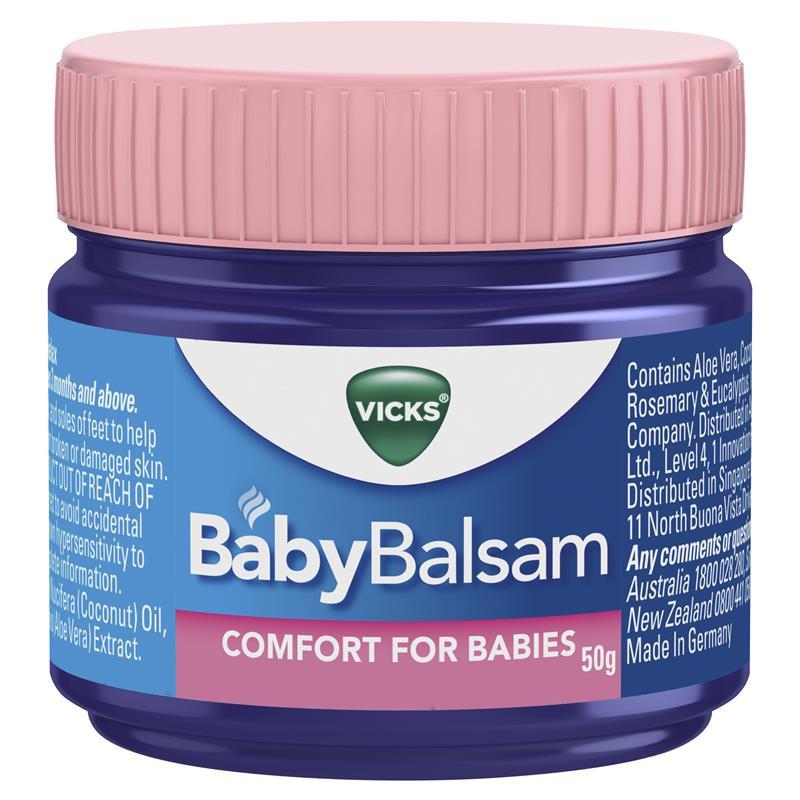 Vicks-兒童止咳通鼻膏 Baby Balsam Decongestant Chest Rub 50g