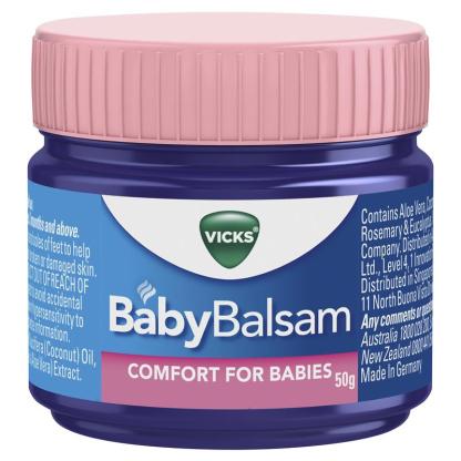 Vicks-兒童止咳通鼻膏 Baby Balsam Decongestant Chest Rub 50g