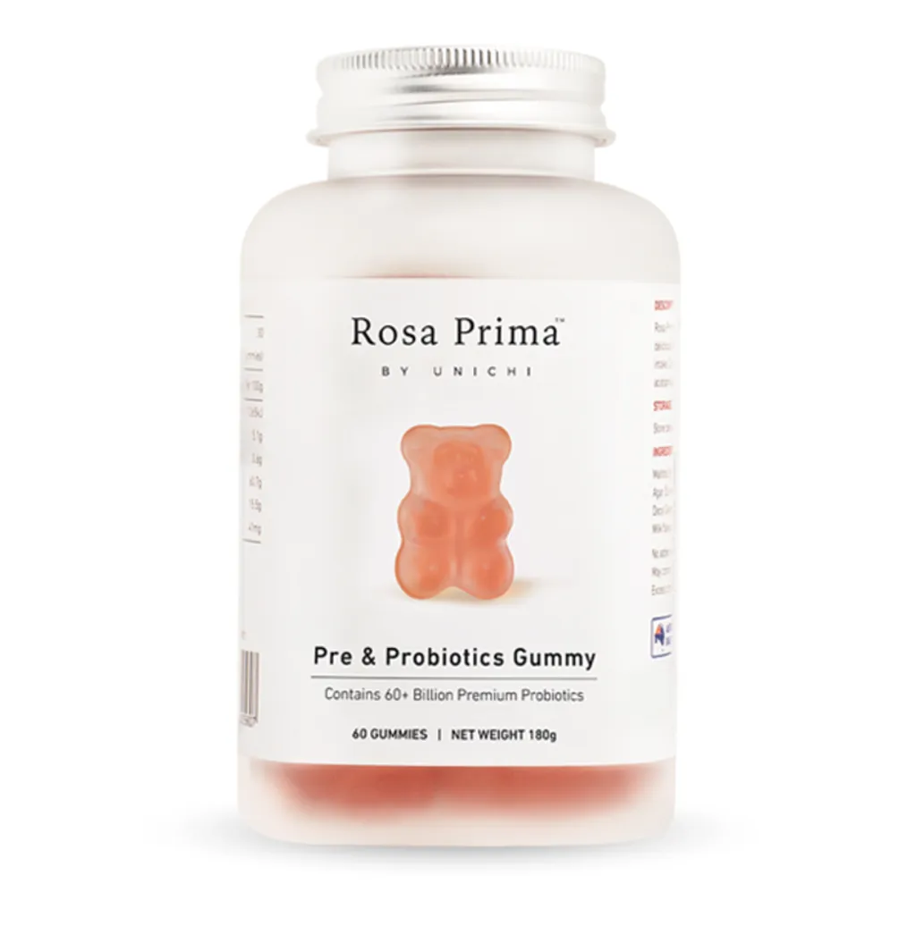 Unichi-益生箘小熊軟糖 Rose Prima Pre & Probiotics Gummy 60 Gummies (12/24)