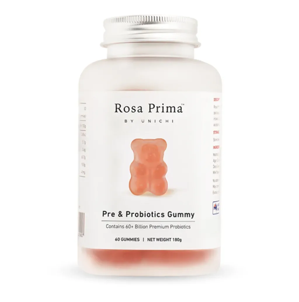 Unichi-益生箘小熊軟糖 Rose Prima Pre & Probiotics Gummy 60 Gummies (12/24)