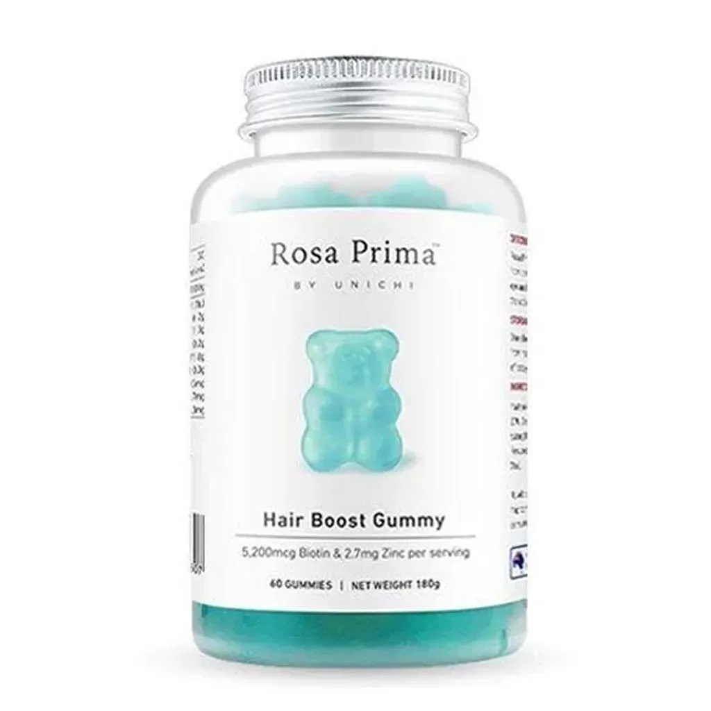 Unichi-海鹽生髮小熊軟糖 Rosa Prima Hair Boost Gummy 60 Gummies