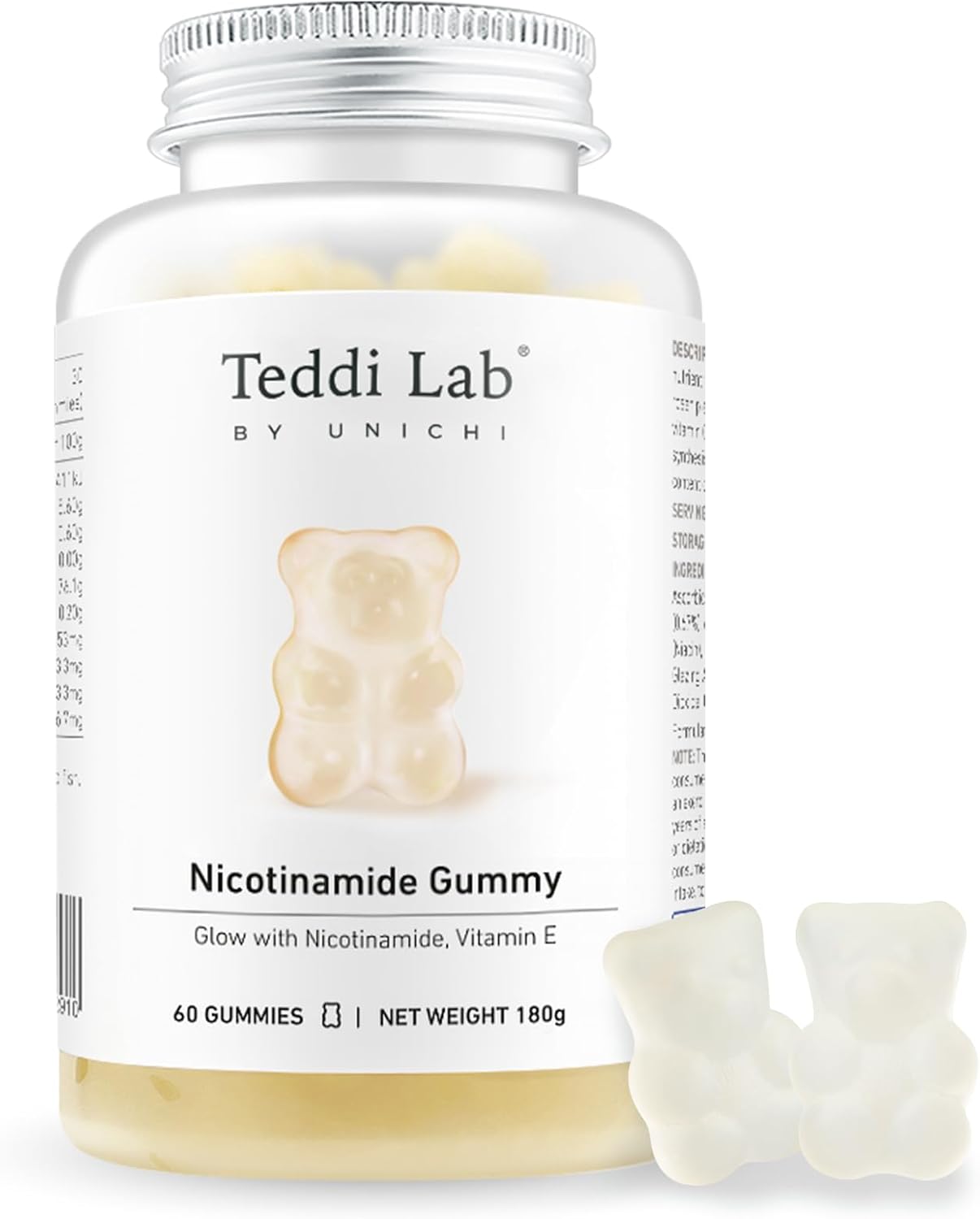 Unichi-煙醯胺美白小熊軟糖 Nicotinamide Gummy 60 Gummies