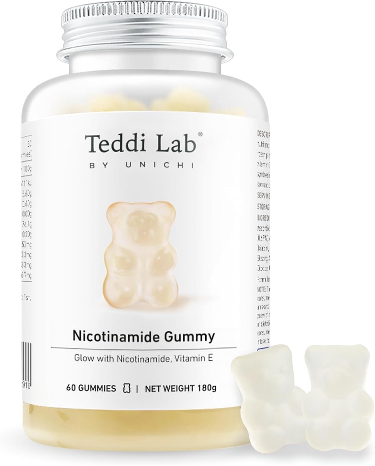 Unichi-煙醯胺美白小熊軟糖 Nicotinamide Gummy 60 Gummies