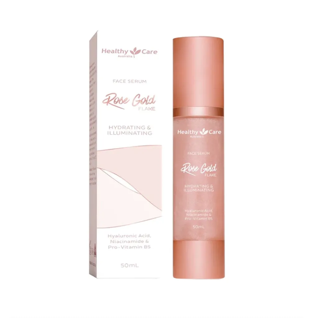 Healthy Care-玫瑰金箔補水精華液 Rosehip Gold Face Serum 50ml