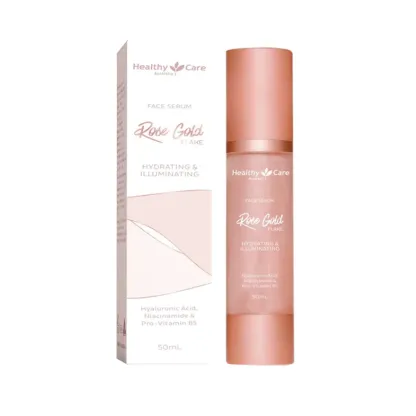Healthy Care-玫瑰金箔補水精華液 Rosehip Gold Face Serum 50ml