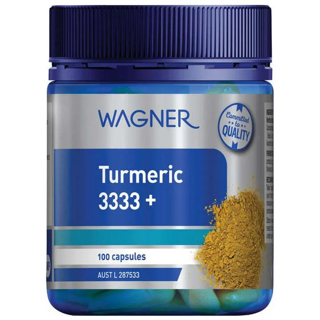 Wagner-薑黃素 Turmeric 3333 + 100 Capsules