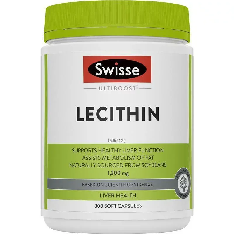 Swisse-卵磷脂膠囊 Lecithin 300 Tables