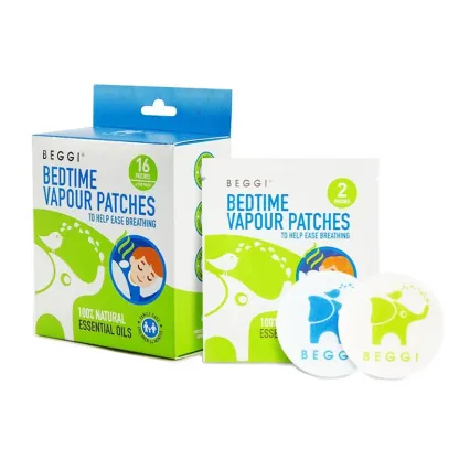 Beggi-精油通鼻貼(兒童款) Bedtime Vapour Patches 16 Patches