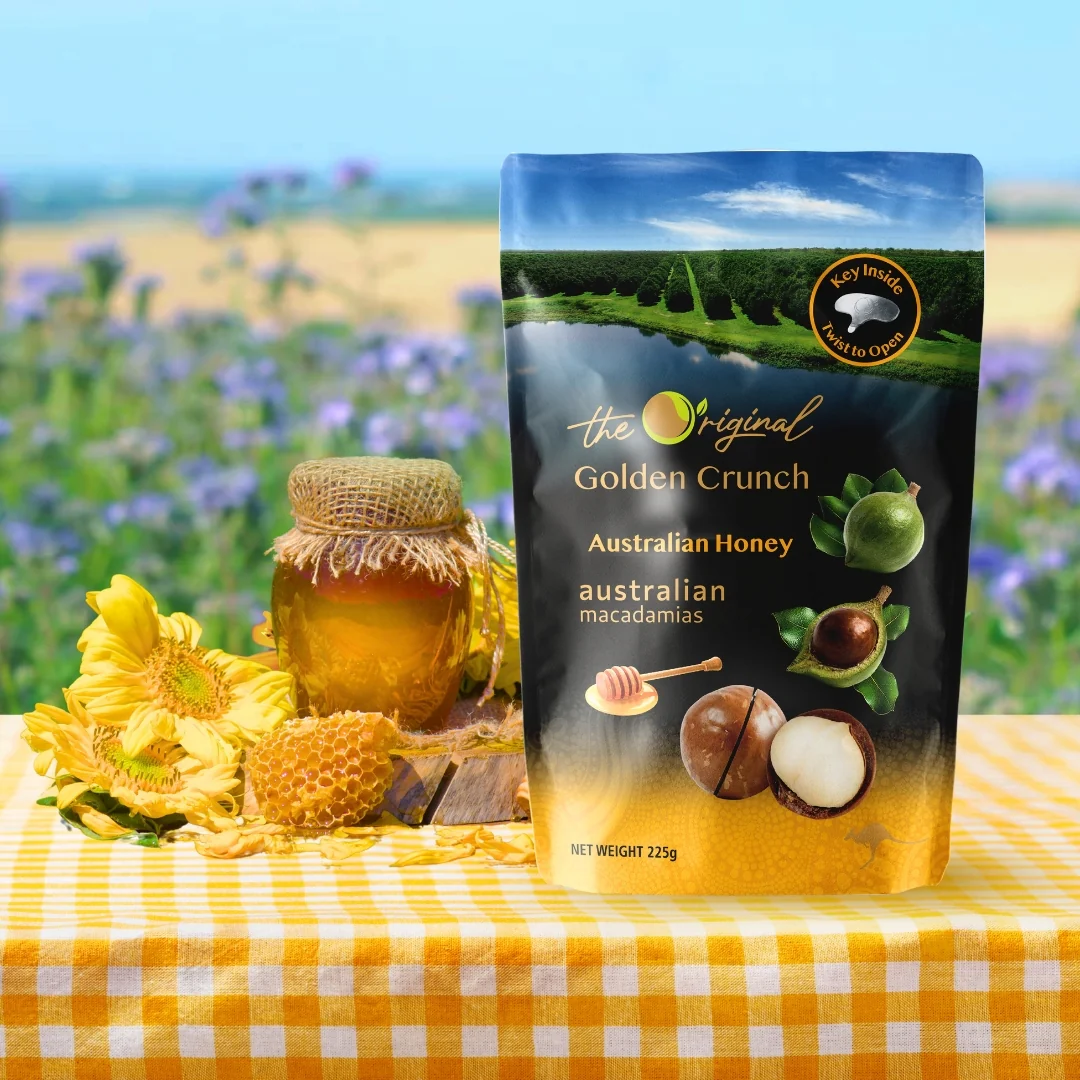 頂級澳洲夏威夷豆 帶殼蜂蜜味 Freedom Fresh Australia Honey Nut 225g