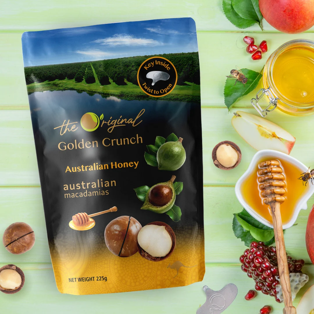 頂級澳洲夏威夷豆 帶殼蜂蜜味 Freedom Fresh Australia Honey Nut 225g