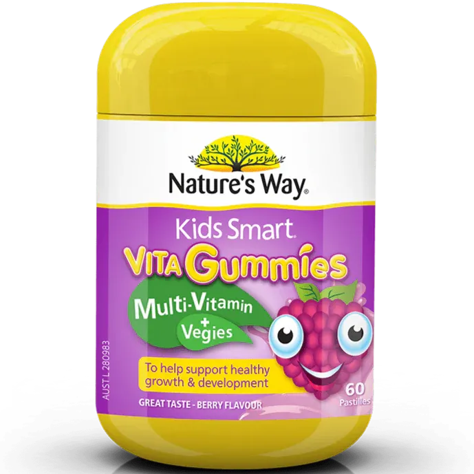 Natures Way-兒童綜合維生素軟糖 Kids Gummies MultiVitamin for Children 60 Tabs