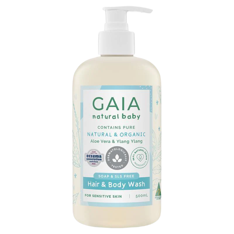 Gaia-嬰兒洗髮沐浴二合一 Hair & Body Wash 500ml
