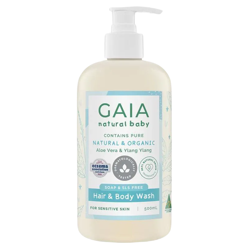Gaia-嬰兒洗髮沐浴二合一 Hair & Body Wash 500ml
