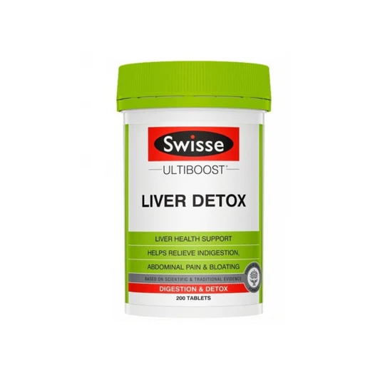 澳洲 護肝排毒片 Swisse Ultiboost Liver Detox 200 Tabs