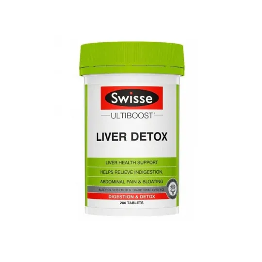 澳洲 護肝排毒片 Swisse Ultiboost Liver Detox 200 Tabs