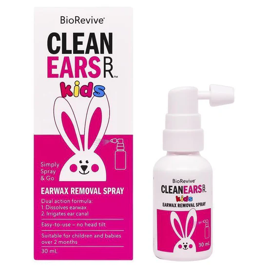 Bio Revive-兒童耳垢清除噴霧 CleanEars Kids Earwax Removal Spray 30ml