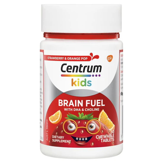 Centrum-兒童善存大腦營養補充咀嚼片 Kids Brain Fuel 50 Chewable Tablets
