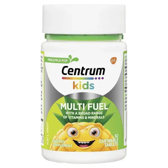 Centrum-兒童善存綜合維生素咀嚼片 Kids Multi Fuel 50 Chewable Tablets