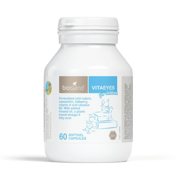 Bio Island-兒童葉黃素護眼 VitaEyes for Children 60 Capsules