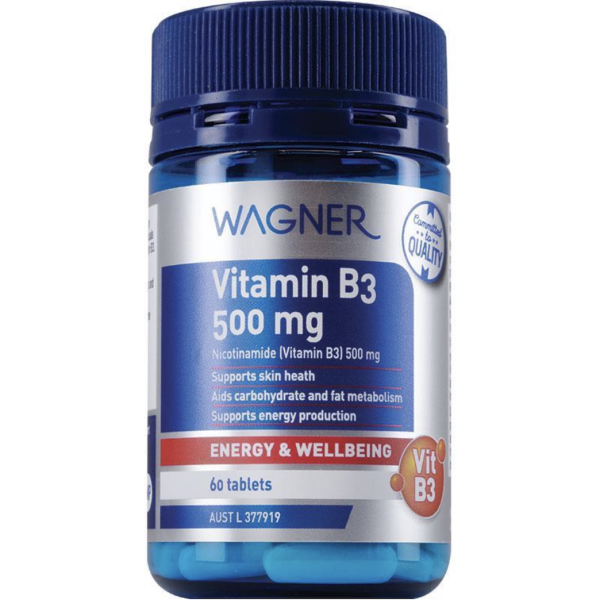 Wagner-維他命B3 Vitamin B3 500mg 60 Tablets